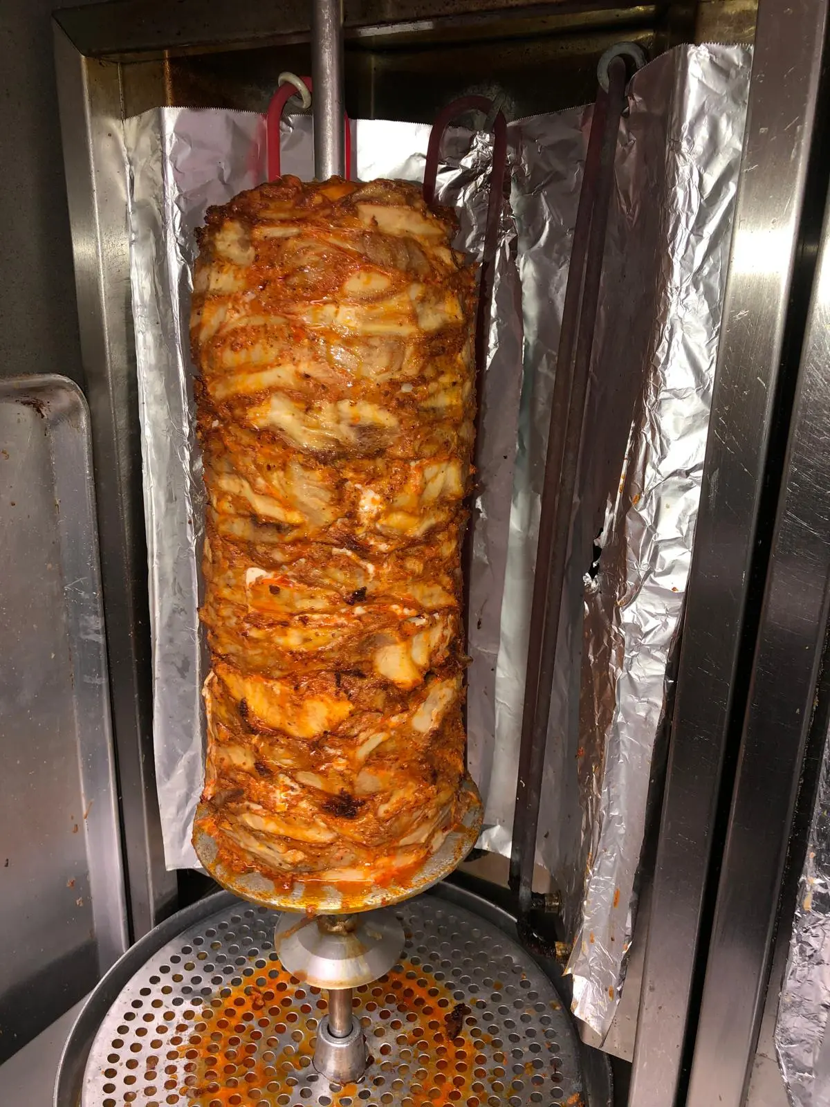 Delicious Chicken Shawarma at The Donair Guys in Edmonton, AB